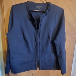 LAFAYETTE 148 NEW YORK NAVY BLAZER 16. Stretchy